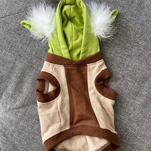 Dog Yoda Star Wars sweatshirt/costume